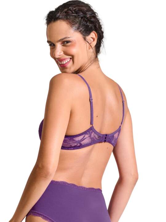 20395LI Soutien-gorge préformé spacer PATRICIA Lisca Violet face