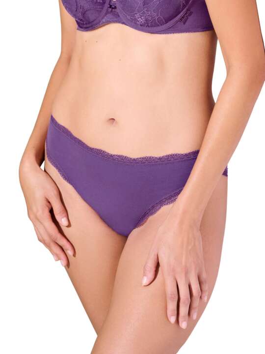 22349LI Slip EVERYDAY Lisca Violet face