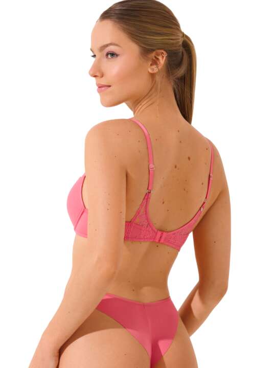 60531LI Push-up bra Sunset Lisca Cheek Pink face