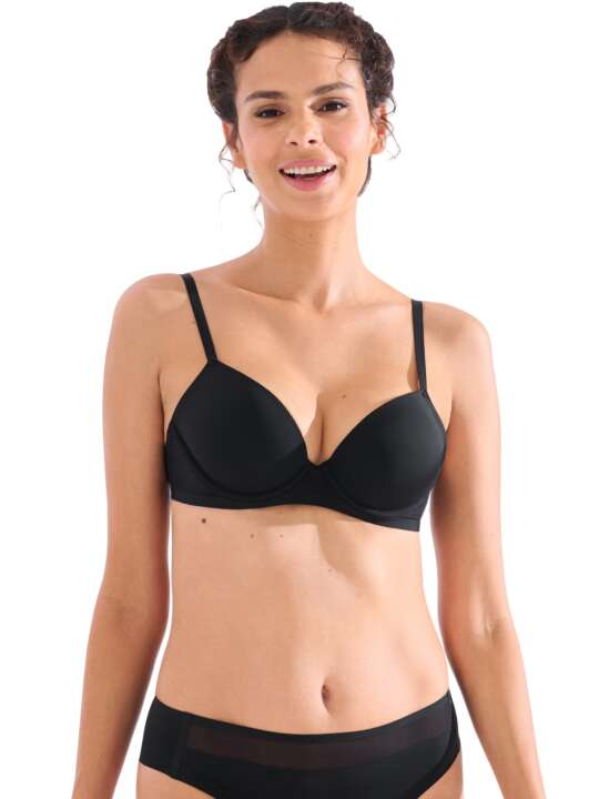 20398LI Soutien-gorge push-up PARIS Lisca Noir face