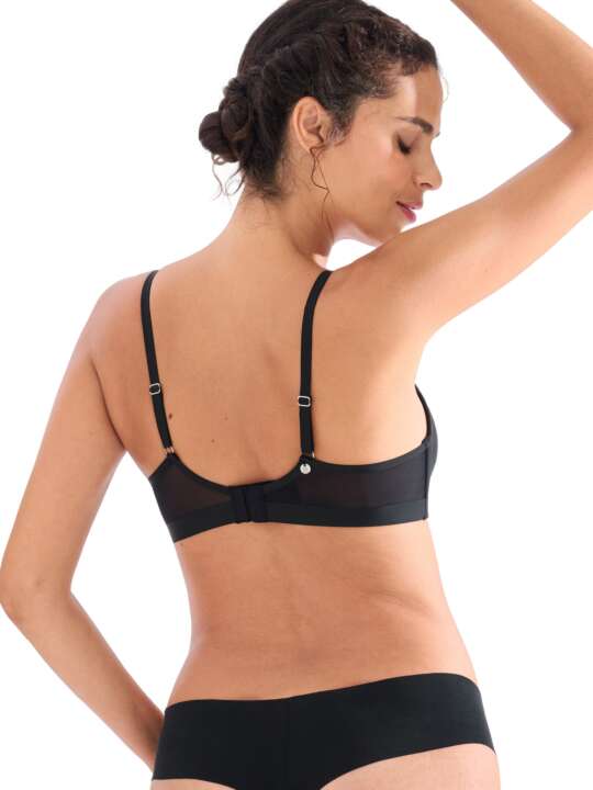 20399LI Soutien-gorge préformé sans armatures PARIS Lisca Noir face