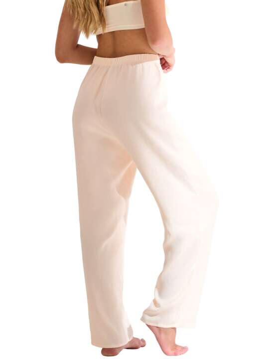 84391LI Bas pyjama pantalon PARIS Lisca Ivoire face