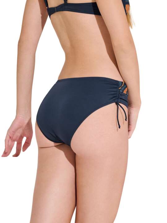 41736LI Swimming costume bottoms with adjustable sides TANZANIA Lisca Blue face