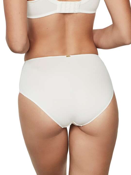 31203SE High waist briefs AGATHA MARRIAGE Selmark Ivory face