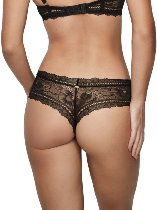 31206SE G-string shorties AGATHA Selmark Black face