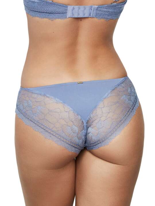 31207SE Lace bikini briefs AGATHA Selmark Blue face