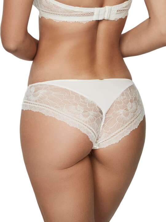 31207SE Lace bikini briefs AGATHA MARIAGE Selmark Ivory face