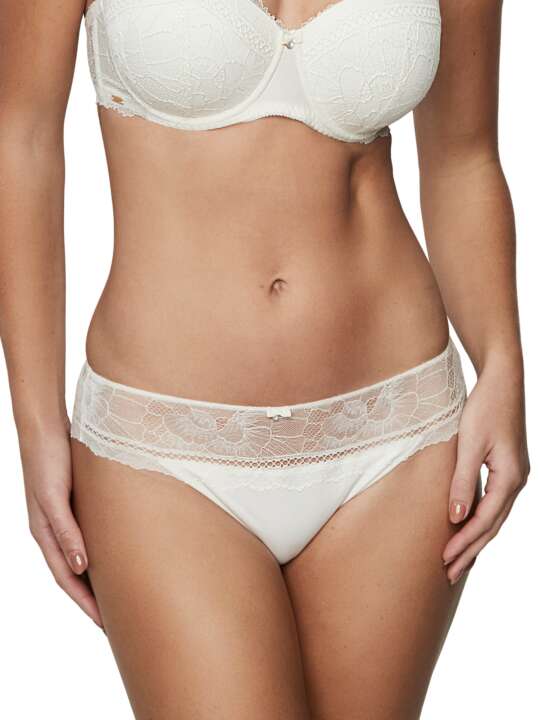 31207SE Lace bikini briefs AGATHA MARIAGE Selmark Ivory face