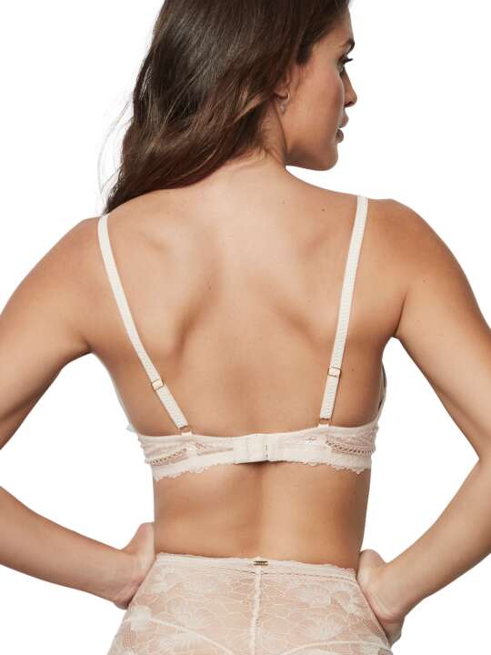 31235SE Deep-cut preformed bra without underwiring AGATHA Selmark Beige face