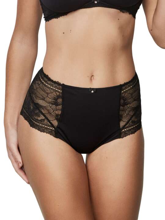 31290SE High-waist shaping briefs AGATHA Selmark Black face