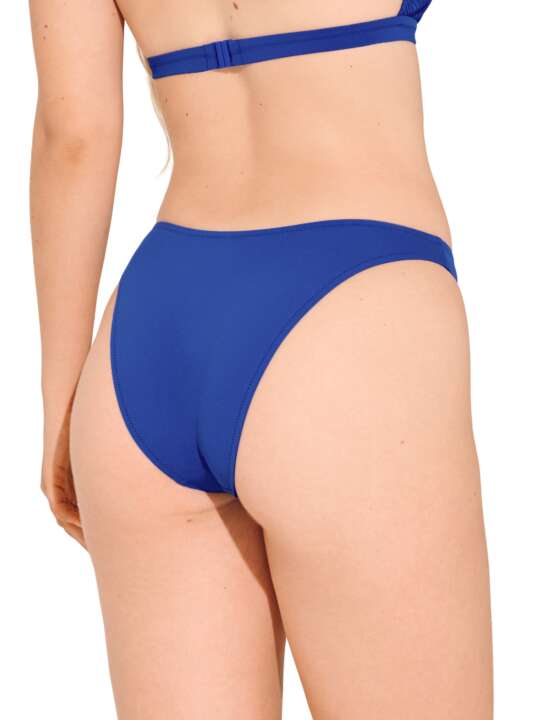 41734LI Low cut swimwear briefs SORRENTO Lisca Blue face