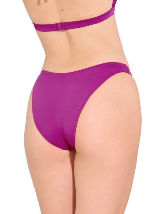 41734LI Low cut swimwear briefs SORRENTO Lisca Fuchsia face