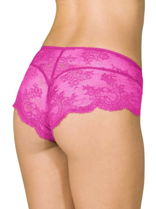 0405 Lace Shorty Violeta Selmark Fuchsia face