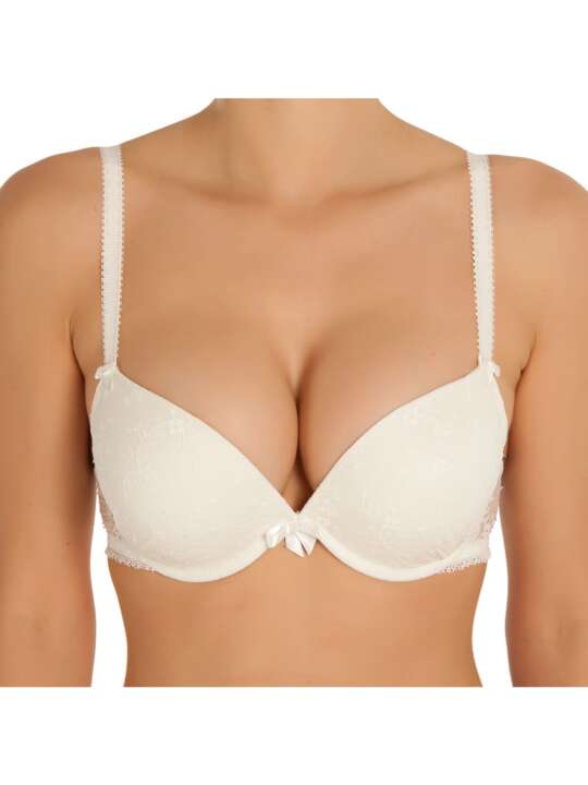 Selmark Soutien Gorge Push Up Olivia Mariage Ivoire