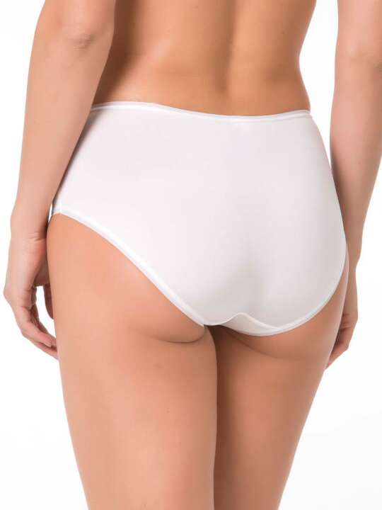 00203SE Selmark invisible high waist briefs Ivory face