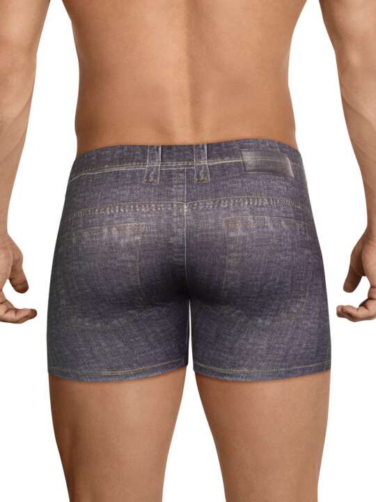 2423CL Boxer Texan Jean Clever Gris face