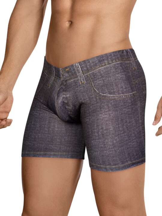 2423CL Boxer Texan Jean Clever Gris face