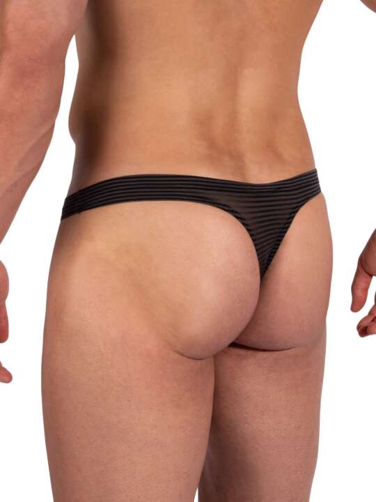 109463O Thong RED2384 Olaf Benz Black face